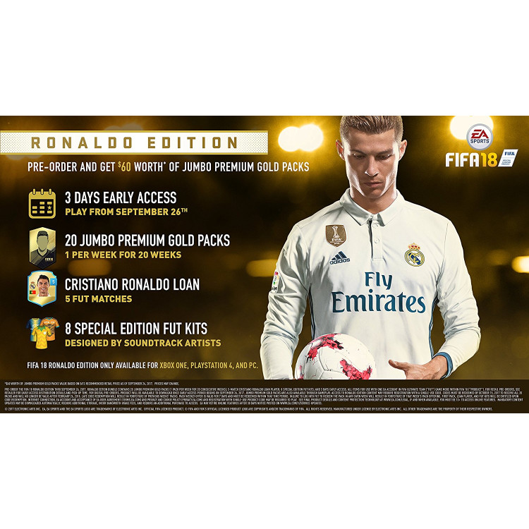 خرید بازی FIFA 18 Ronaldo Edition - PS4